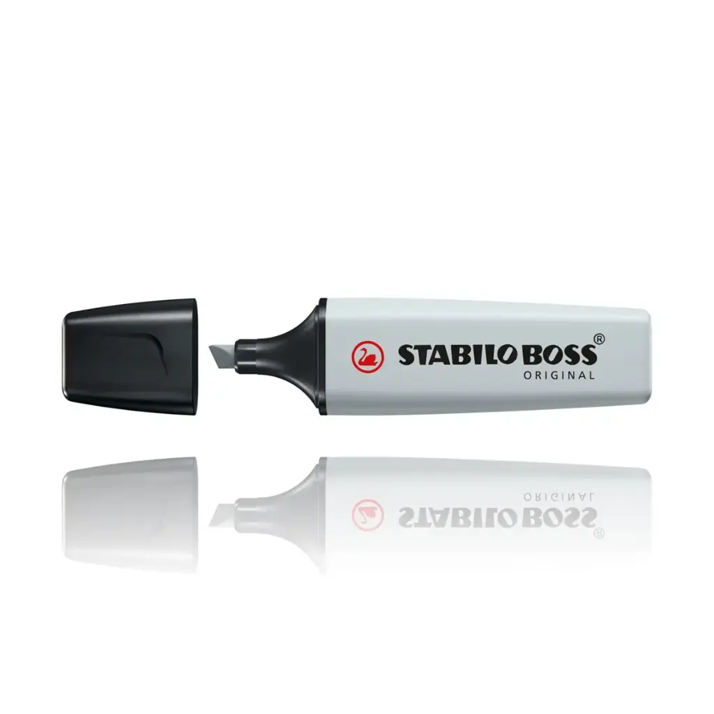 STABILO BOSS ORIGINAL Textmarker/Leuchtmarker Grau