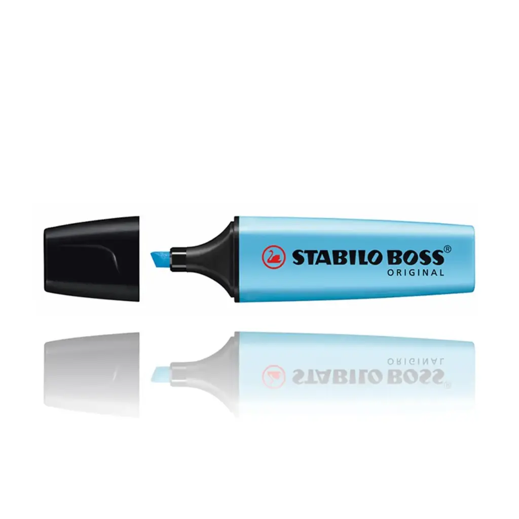 STABILO BOSS ORIGINAL Textmarker/Leuchtmarker Blau