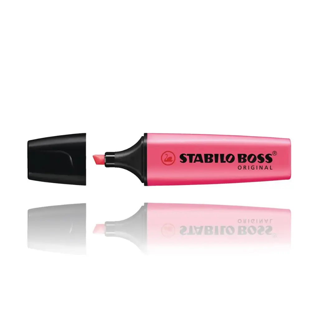 STABILO BOSS ORIGINAL Textmarker/Leuchtmarker Pink