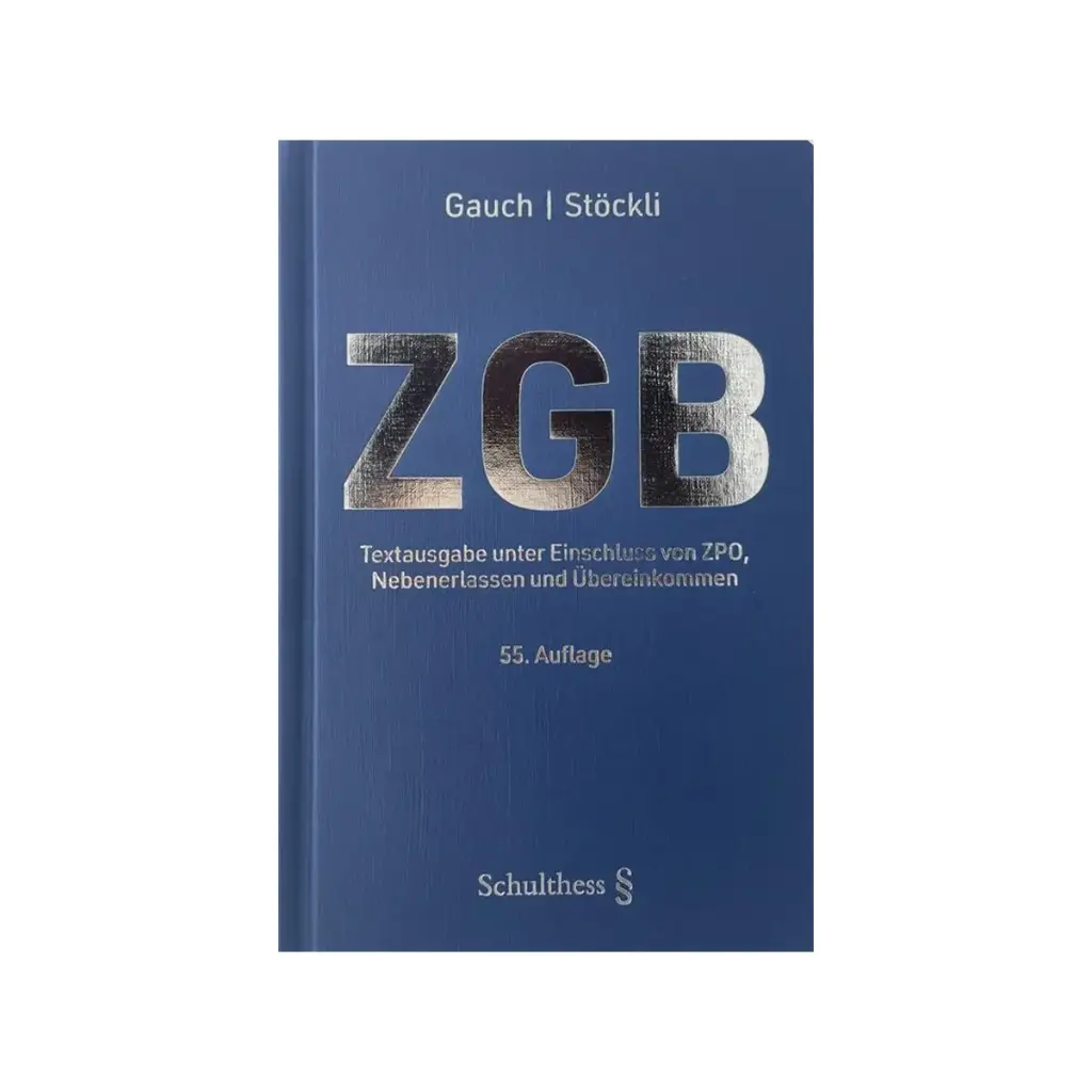 Schweizerisches Zivilgesetzbuch (ZGB)
