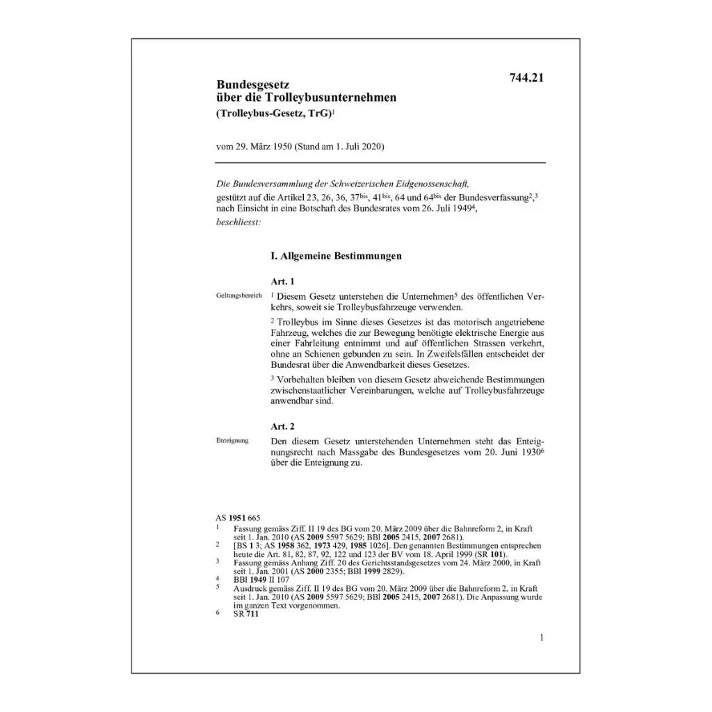 BG Trolleybusunternehmungen TrG