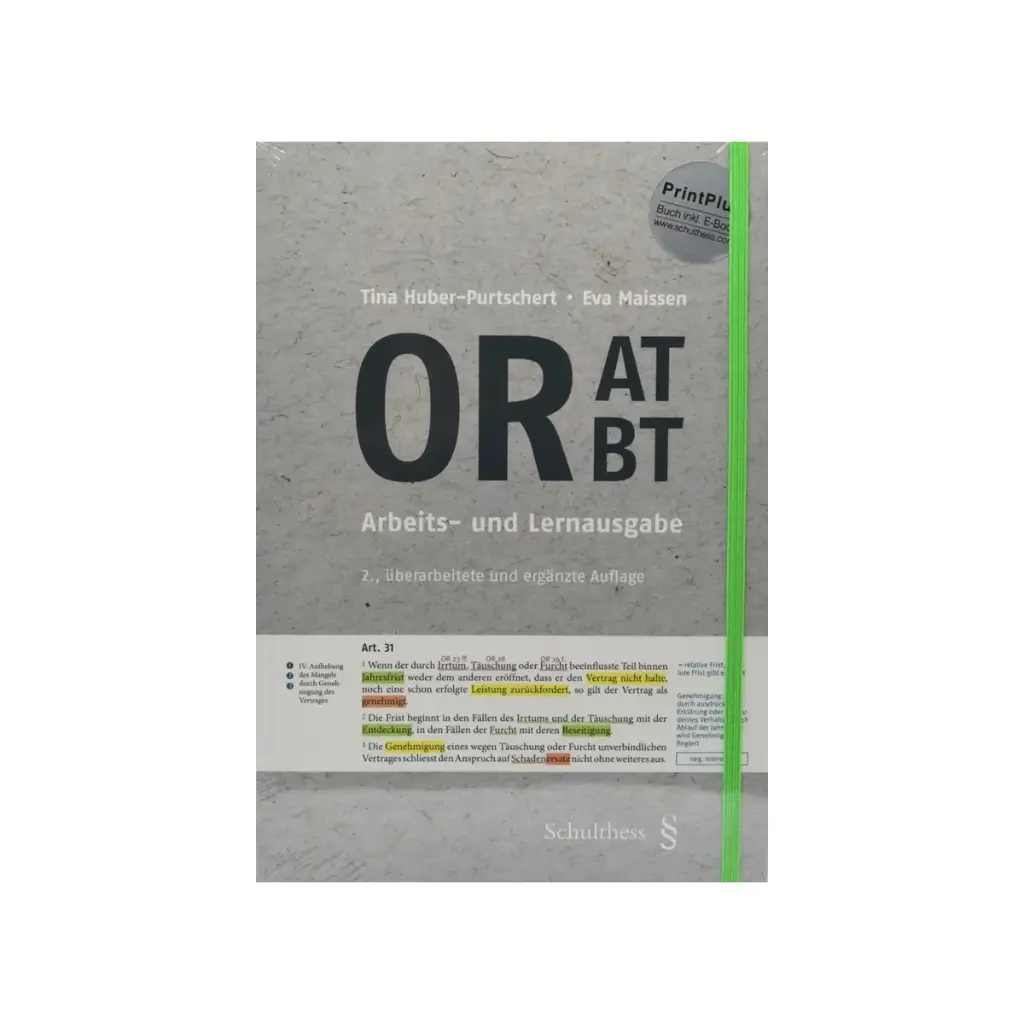 OR AT und BT, Arbeits- und Lernausgabe
