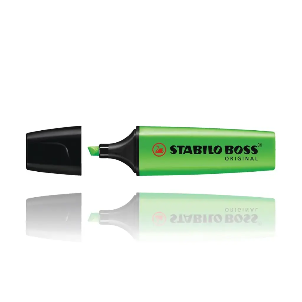 STABILO BOSS ORIGINAL Textmarker/Leuchtmarker Grün