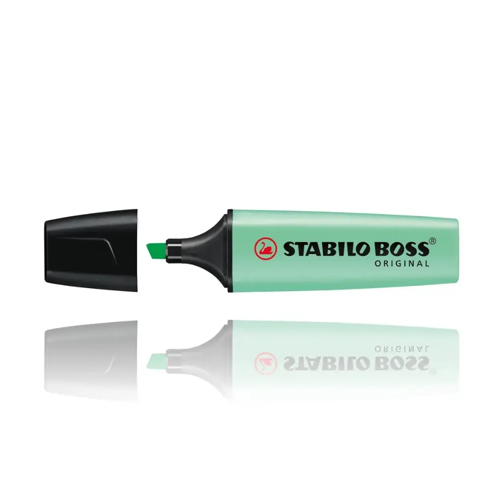 STABILO BOSS ORIGINAL Textmarker/Leuchtmarker Pastell Minze