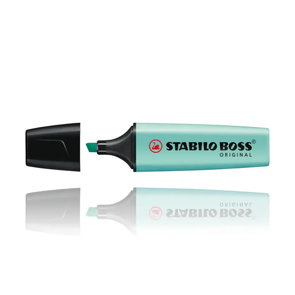 STABILO BOSS ORIGINAL Textmarker/Leuchtmarker Pastell Türkis