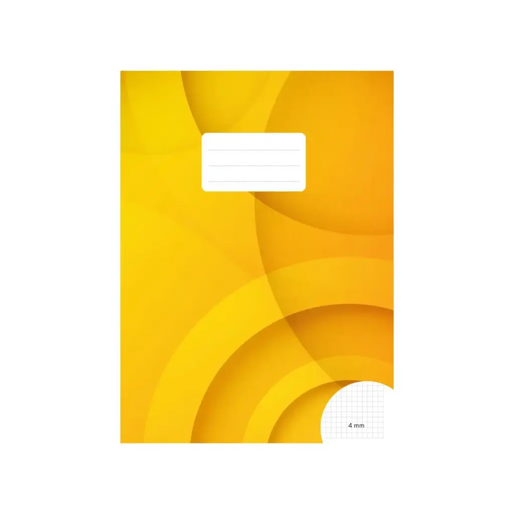 BÜROLINE Schulheft A4 kariert 4mm mit Rahmen