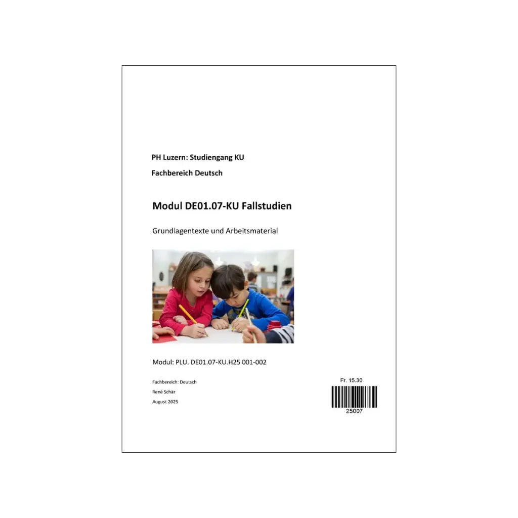 Modul DE01.07-KU Fallstudien HS25