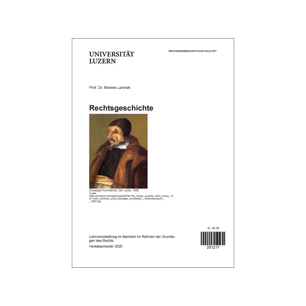 Rechtsgeschichte HS25