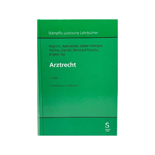 [9783727231247] Arztrecht