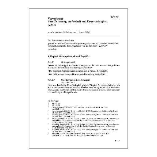 [00142201] V Erwerbstätigkeit VZAE