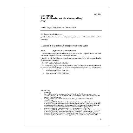 [00142204] V Einreise- & Visumverfahren VEV