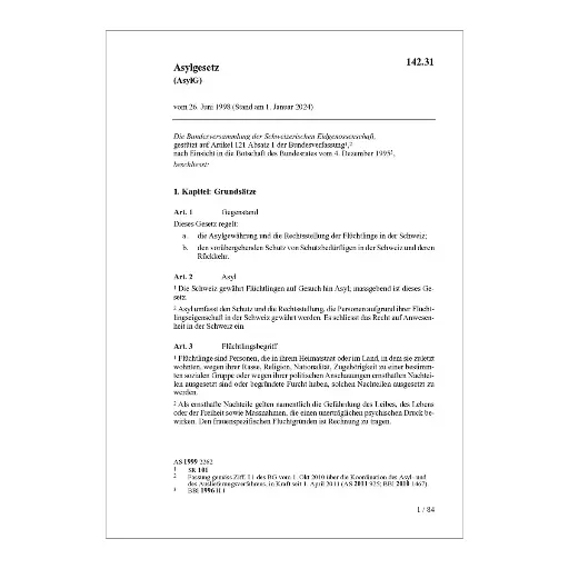 [0014231] Asylgesetz, AsylG