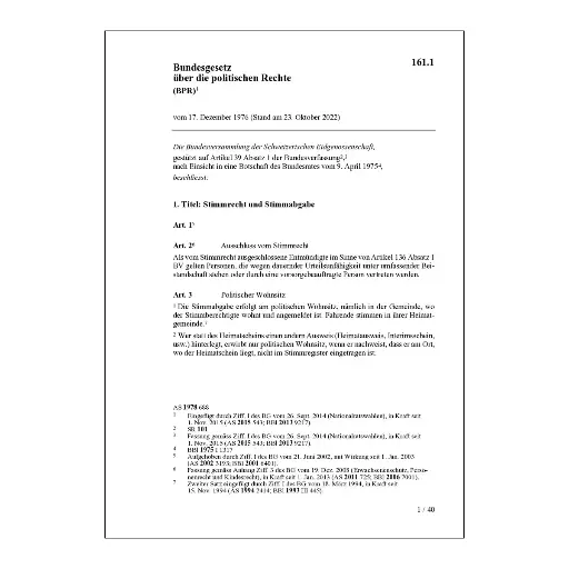 [001611] BG über die politischen Rechte, BPR