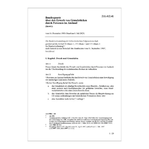 [0021141241] BG Erwerb von Grundstücken, BewG