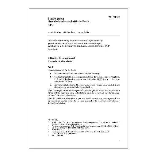 [002212132] BG landwirtschaftliche Pacht, LPG