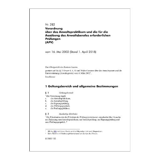 [00282000004] V, APV Luzern