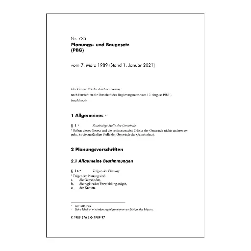 [00735000004] PBG Luzern