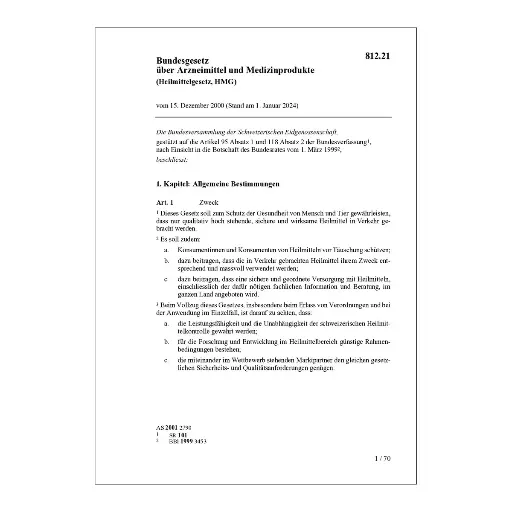 [0081221] Heilmittelgesetz, HMG