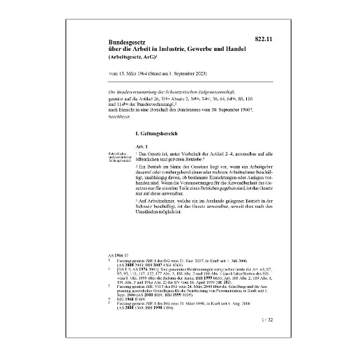[0082211] BG, Arbeitsgesetz, ArG
