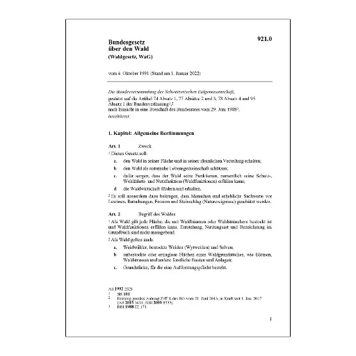 [00921] BG über den Wald, WaG