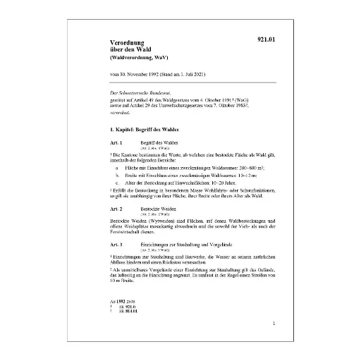 [0092101] V über den Wald, WaV