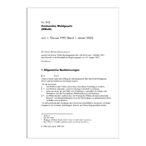 [00945000004] WaG Luzern