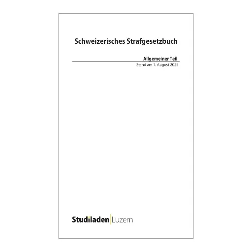 [003110] Schweizerisches Strafgesetzbuch, StGB [Baloo-Version]