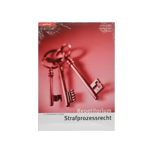 [9783280074909] Repetitorium Strafprozessrecht
