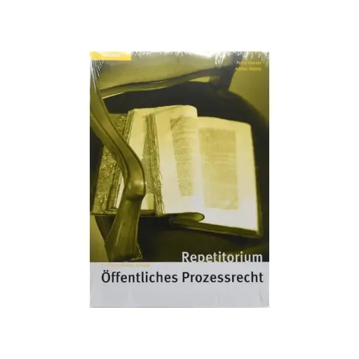 [9783280071977] Repetitorium Öffentliches Prozessrecht