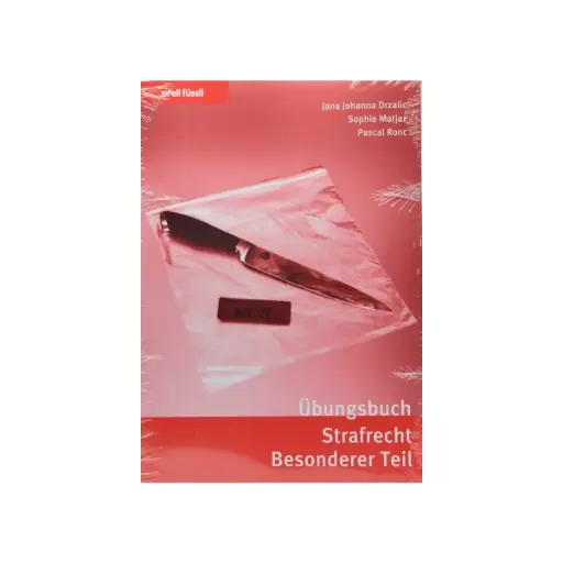 [9783280074275] Übungsbuch Strafrecht Besonderer Teil