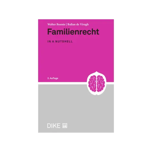 [9783038914389] Familienrecht in a nutshell 