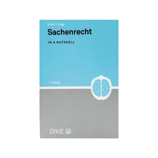 [9783038912149] Sachenrecht in a nutshell