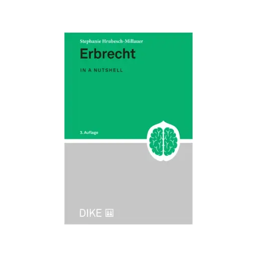 [9783038913696] Erbrecht in a nutshell 