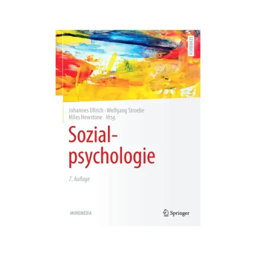 [9783662652961] Sozialpsychologie