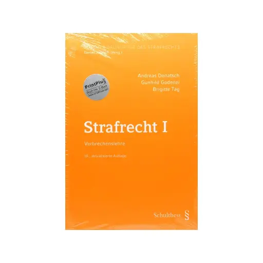 [9783725582846] Strafrecht I: Verbrechenslehre