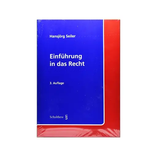 [9783725558728] Einführung in das Recht