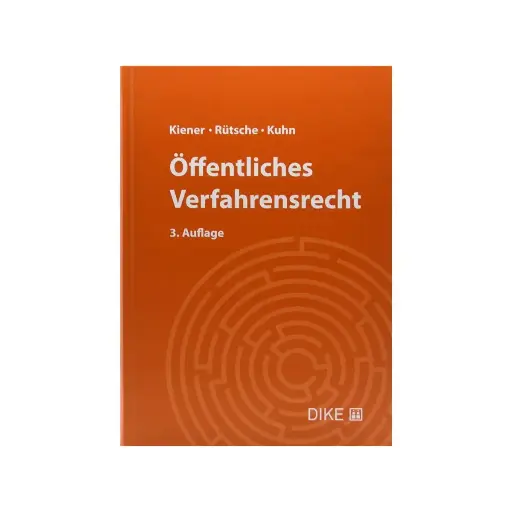 [9783038913634] Öffentliches Verfahrensrecht
