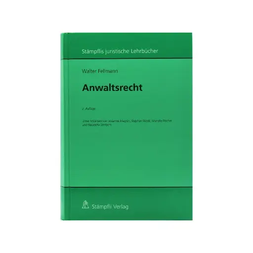 [9783727284977] Anwaltsrecht