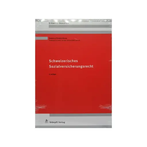 [9783727222023] Schweizerisches Sozialversicherungsrecht