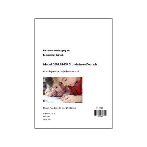 [25006] Modul DE01.01-KU Grundwissen Deutsch HS25